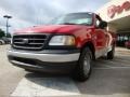 2000 Bright Red Ford F150 XL Regular Cab  photo #7