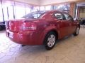 2009 Inferno Red Crystal Pearl Dodge Avenger SE  photo #3