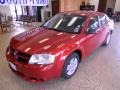 2009 Inferno Red Crystal Pearl Dodge Avenger SE  photo #27