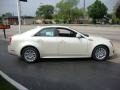 2010 White Diamond Tricoat Cadillac CTS 3.0 Sedan  photo #4