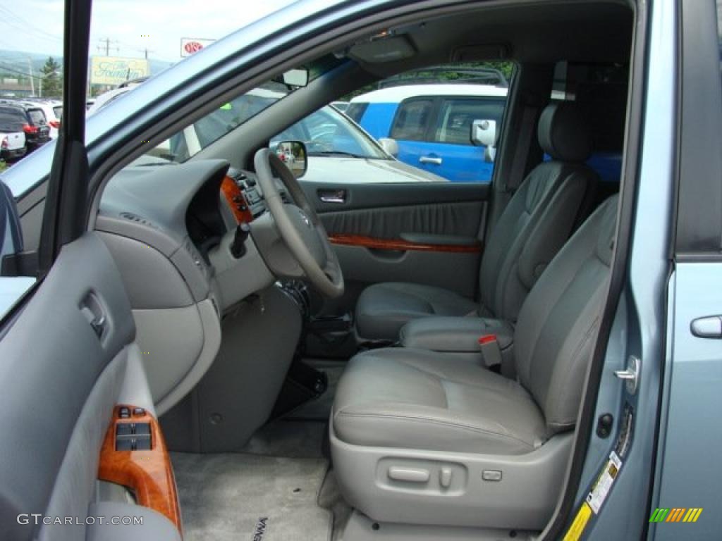 2007 Sienna XLE Limited AWD - Blue Mirage Metallic / Stone photo #7