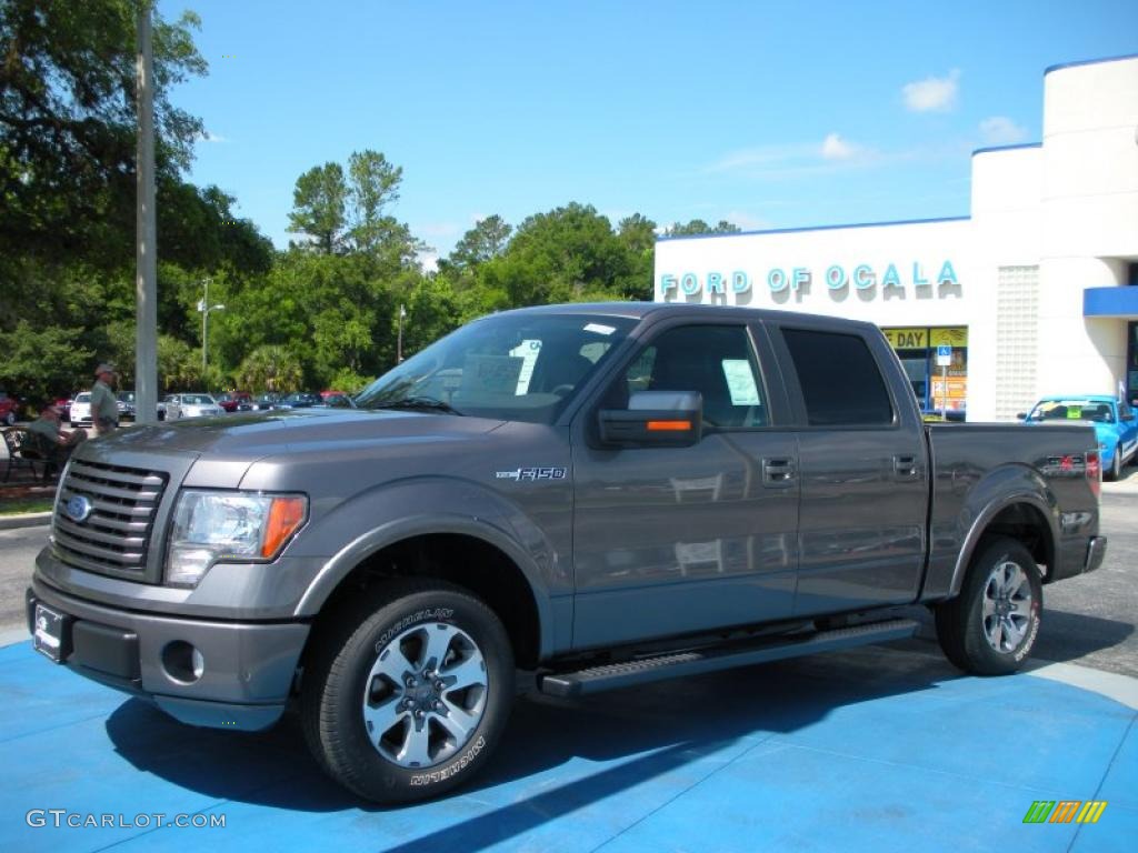 2010 F150 FX2 SuperCrew - Sterling Grey Metallic / Black photo #1