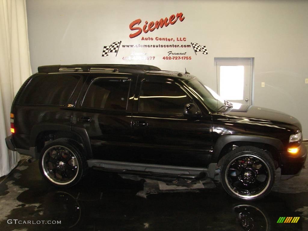 2004 Tahoe Z71 4x4 - Black / Gray/Dark Charcoal photo #1