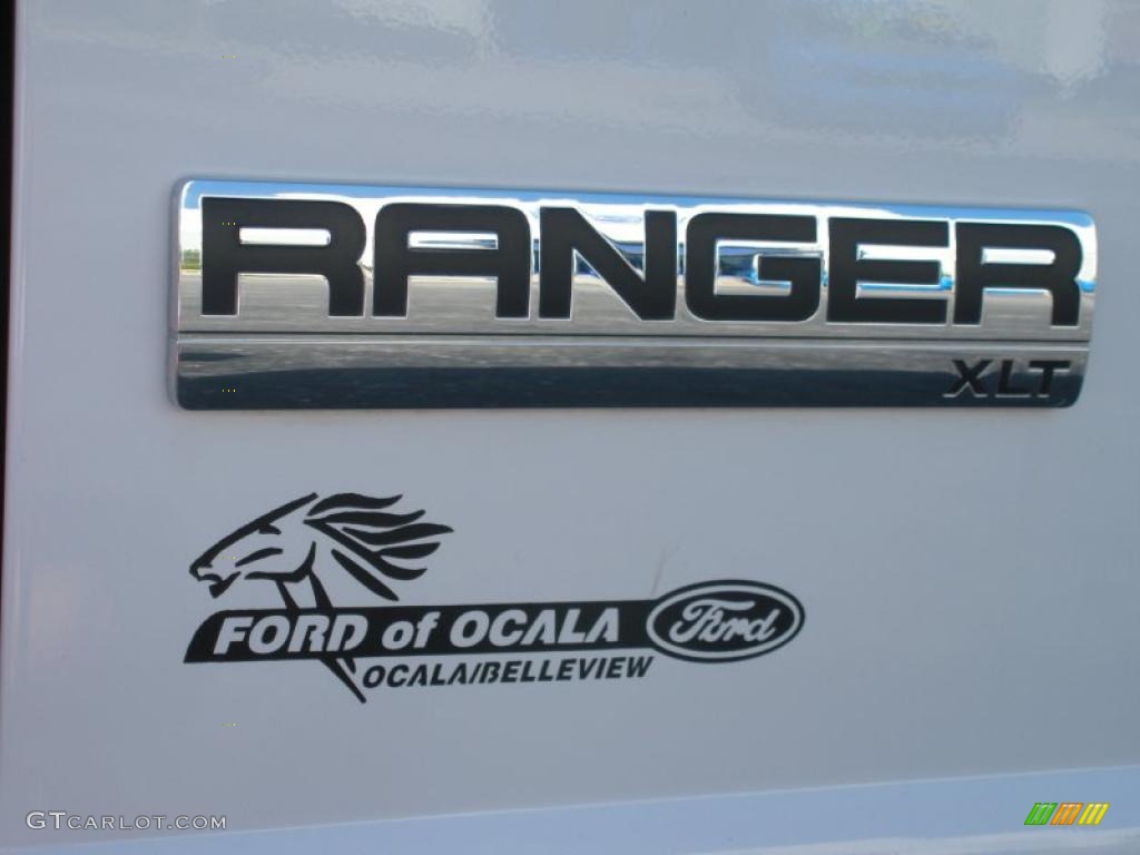 2006 Ranger XLT SuperCab - Oxford White / Medium Dark Flint photo #9