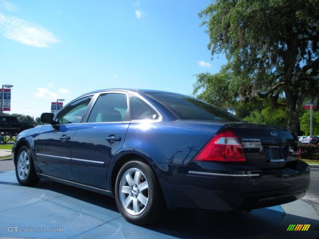 2006 Five Hundred SEL - Dark Blue Pearl Metallic / Shale Grey photo #3