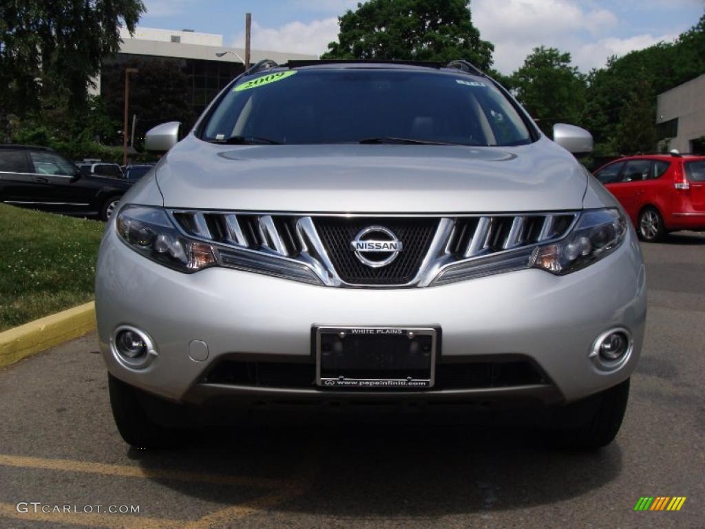 2009 Murano LE AWD - Brilliant Silver Metallic / Black photo #4