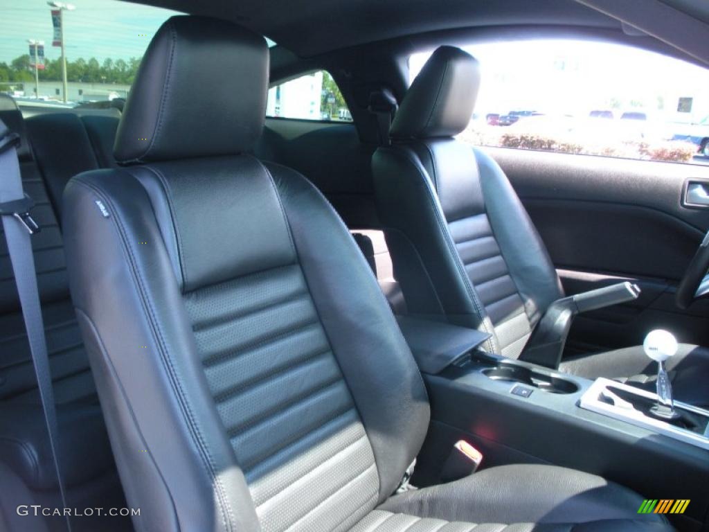 2008 Mustang GT Premium Coupe - Vapor Silver Metallic / Dark Charcoal photo #16