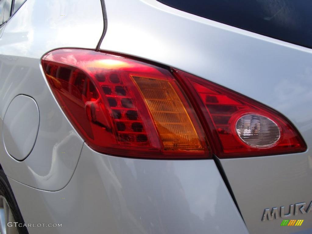 2009 Murano LE AWD - Brilliant Silver Metallic / Black photo #15