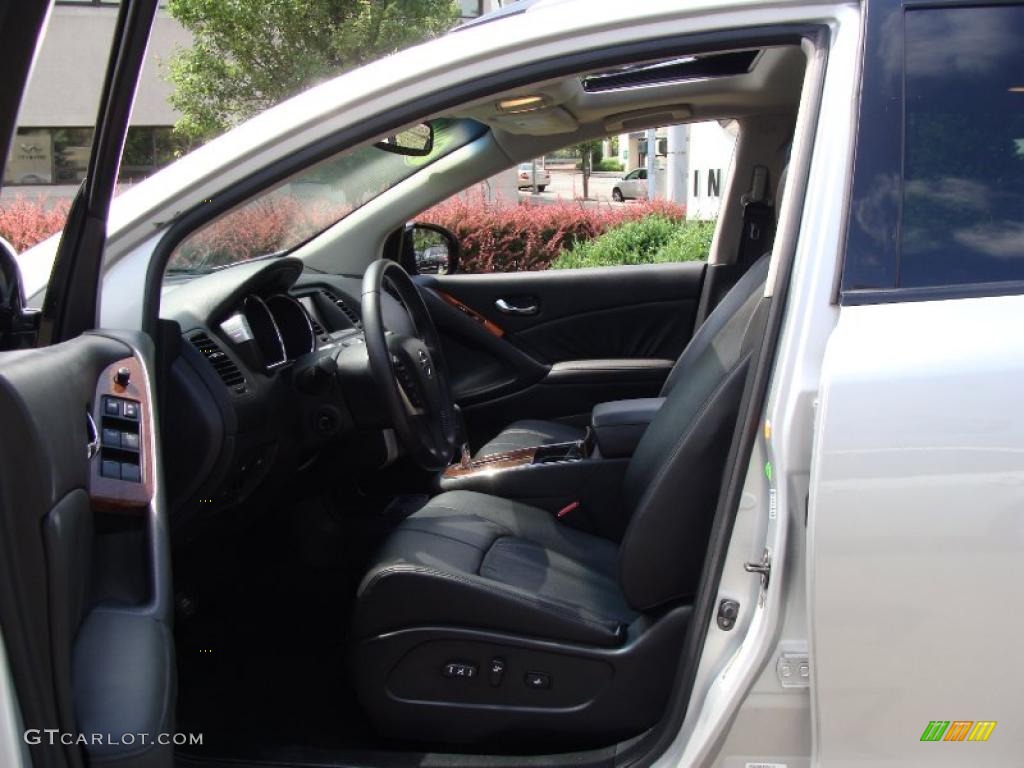 2009 Murano LE AWD - Brilliant Silver Metallic / Black photo #24