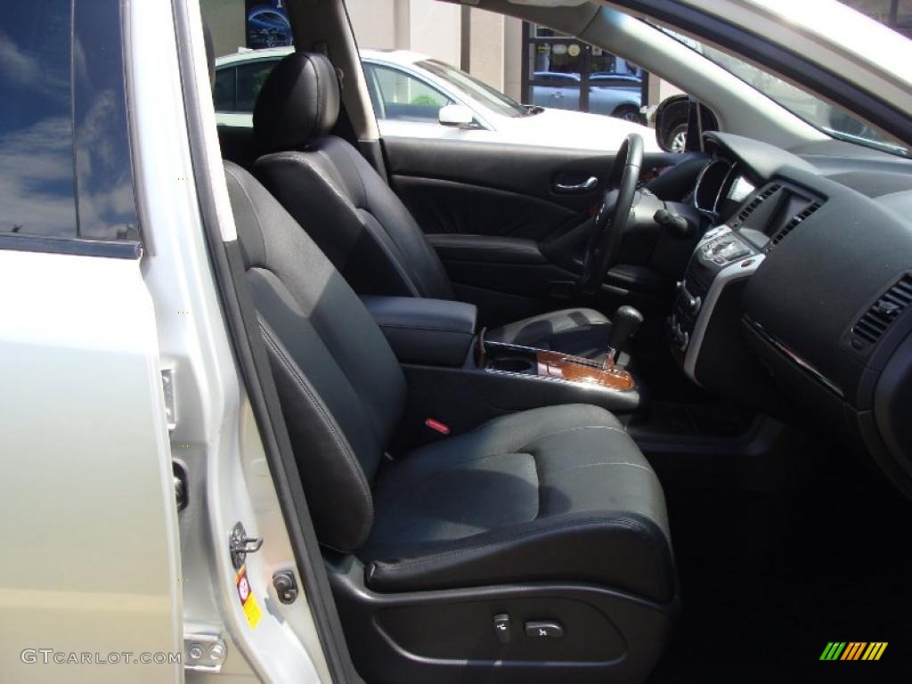 2009 Murano LE AWD - Brilliant Silver Metallic / Black photo #27