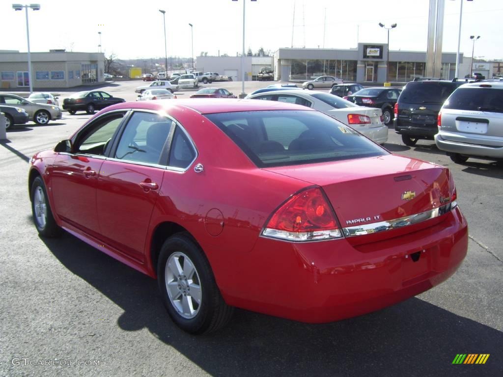2009 Impala LT - Victory Red / Ebony photo #3