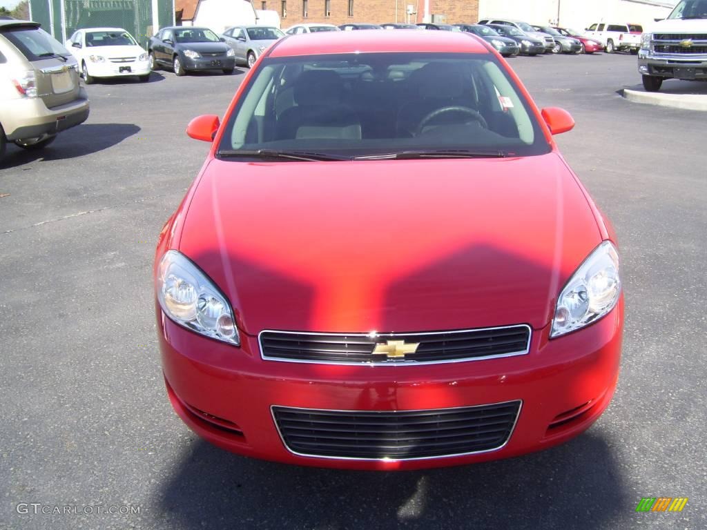 2009 Impala LT - Victory Red / Ebony photo #8