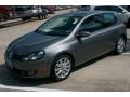 2010 United Gray Metallic Volkswagen Golf 2 Door TDI  photo #3