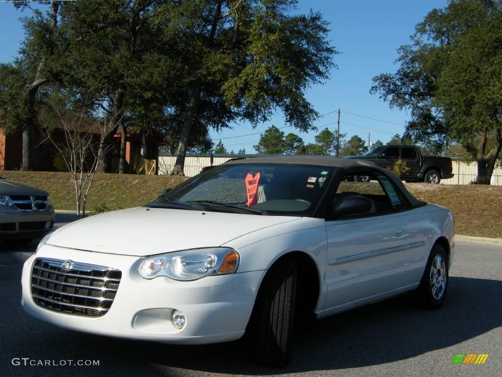 2004 Sebring Limited Convertible - Stone White / Taupe photo #1