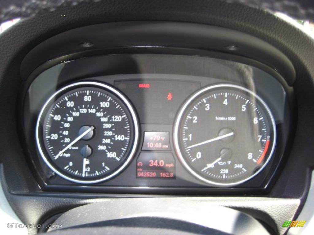 2007 3 Series 335i Coupe - Jet Black / Terra/Black Dakota Leather photo #21