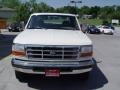 Oxford White - F250 XLT Extended Cab Photo No. 6