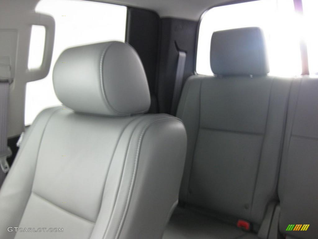 2008 Tundra Limited Double Cab 4x4 - Slate Gray Metallic / Graphite Gray photo #6