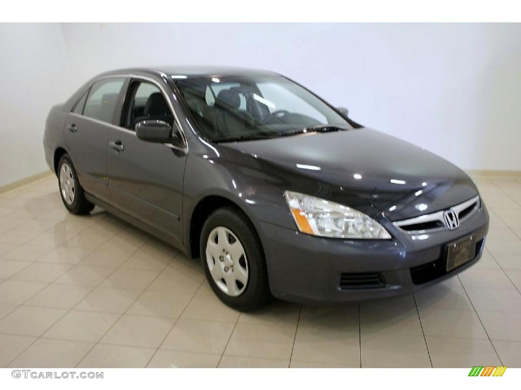 2006 Accord LX Sedan - Graphite Pearl / Gray photo #1