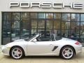 2010 Arctic Silver Metallic Porsche Boxster S  photo #9