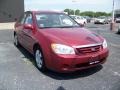 2006 Radiant Red Kia Spectra EX Sedan  photo #3