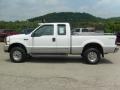 2000 Oxford White Ford F250 Super Duty XLT Extended Cab 4x4  photo #2