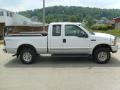 2000 Oxford White Ford F250 Super Duty XLT Extended Cab 4x4  photo #6