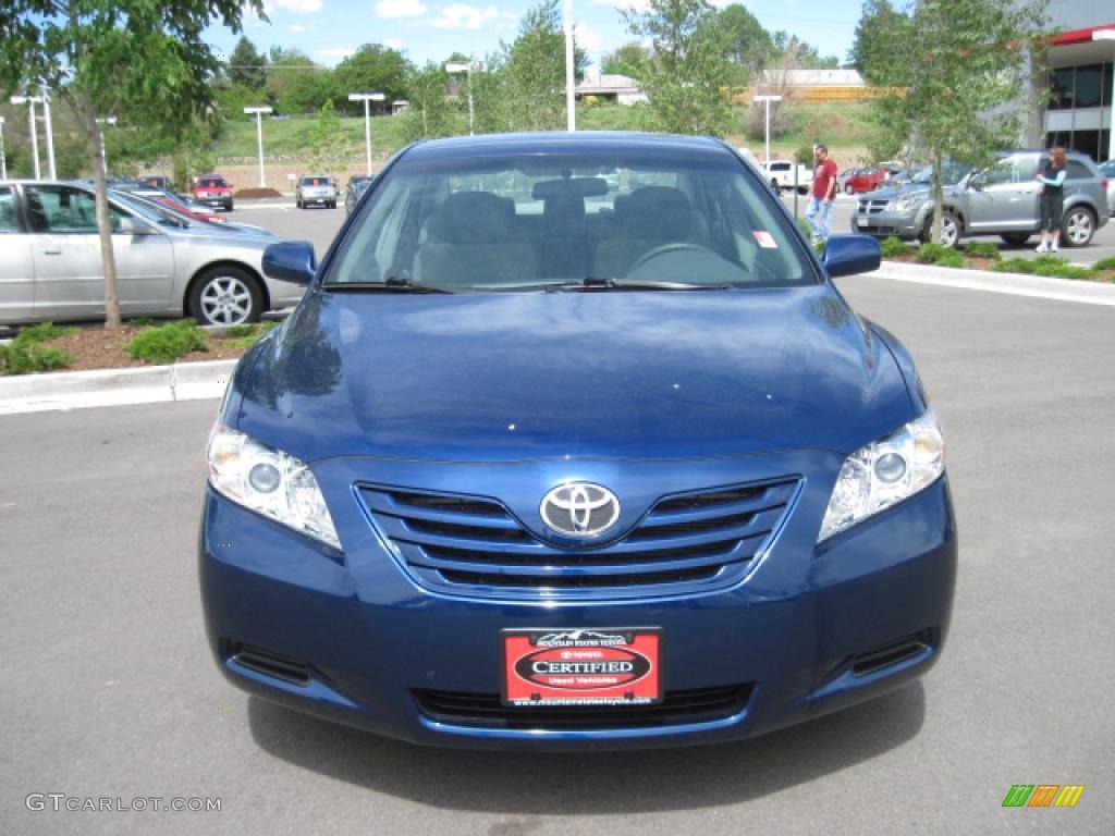 2007 Camry LE - Blue Ribbon Metallic / Ash photo #6