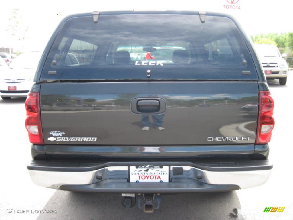 2003 Silverado 1500 Z71 Regular Cab 4x4 - Dark Gray Metallic / Tan photo #3