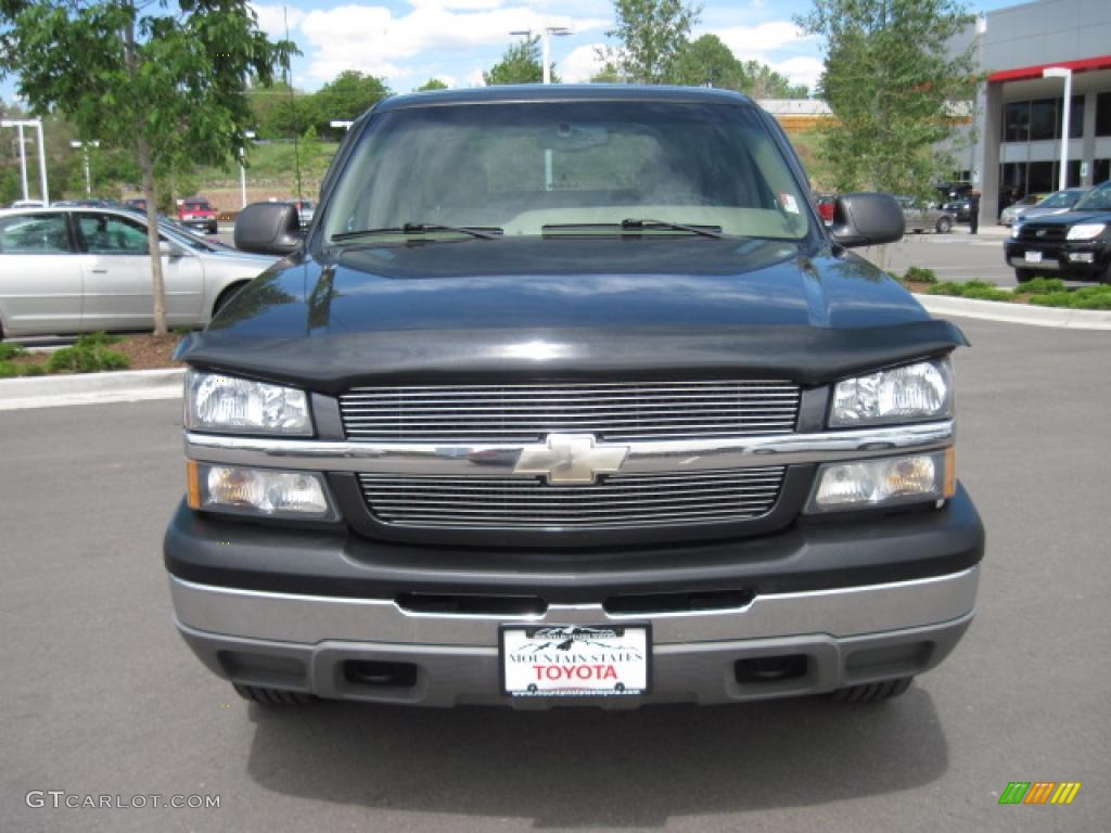 2003 Silverado 1500 Z71 Regular Cab 4x4 - Dark Gray Metallic / Tan photo #6
