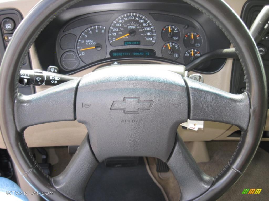 2003 Silverado 1500 Z71 Regular Cab 4x4 - Dark Gray Metallic / Tan photo #15