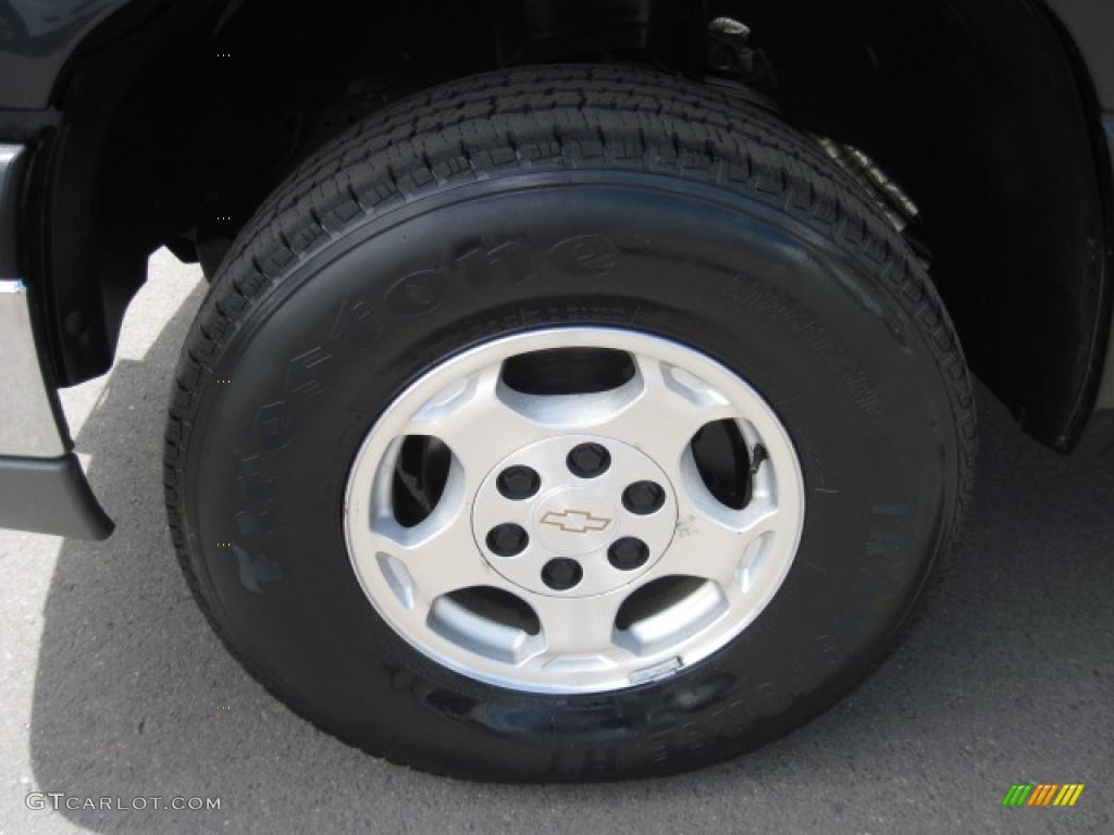 2003 Silverado 1500 Z71 Regular Cab 4x4 - Dark Gray Metallic / Tan photo #30