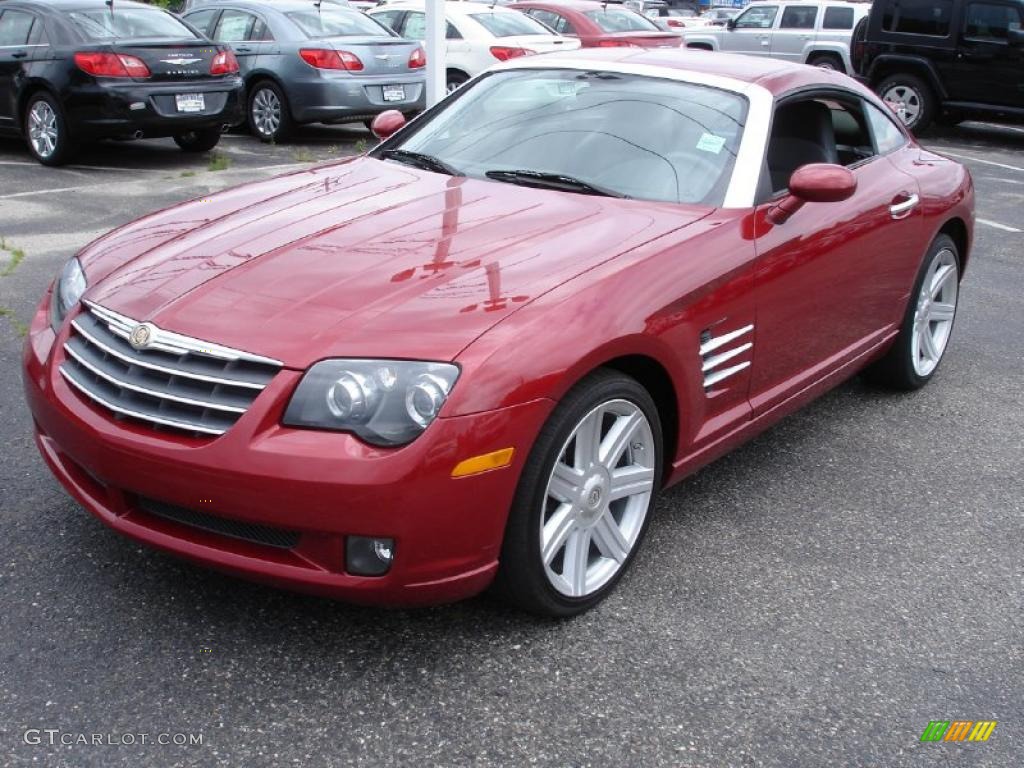 Blaze Red Crystal Pearlcoat 2007 Chrysler Crossfire Limited Coupe Exterior Photo #30822300
