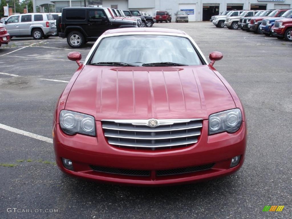 Blaze Red Crystal Pearlcoat 2007 Chrysler Crossfire Limited Coupe Exterior Photo #30822316