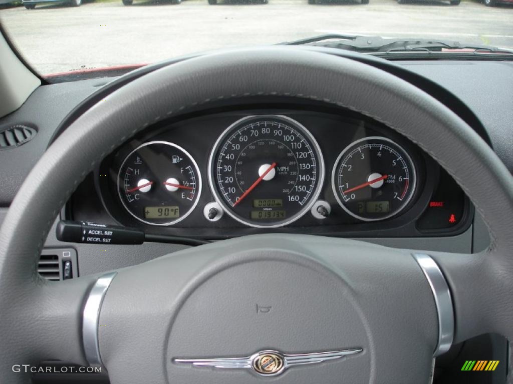 2007 Chrysler Crossfire Limited Coupe Gauges Photo #30822492