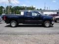 2008 Midnight Blue Metallic GMC Sierra 1500 SLE Extended Cab  photo #7