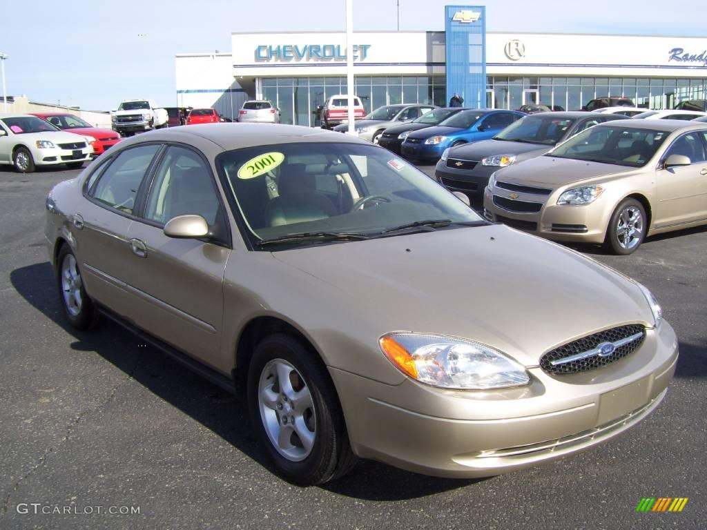 2001 Taurus SE - Harvest Gold Metallic / Medium Parchment photo #7