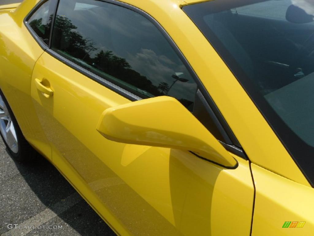2010 Camaro LT/RS Coupe - Rally Yellow / Gray photo #21