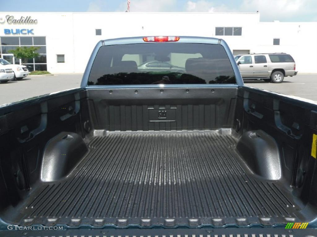 2010 Silverado 1500 LS Extended Cab - Blue Granite Metallic / Dark Titanium photo #14