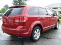 2009 Inferno Red Crystal Pearl Dodge Journey SXT  photo #5