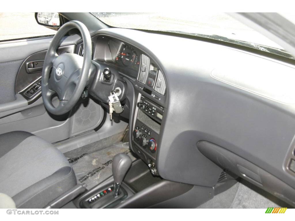 2006 Elantra GLS Hatchback - Sterling Silver / Gray photo #9