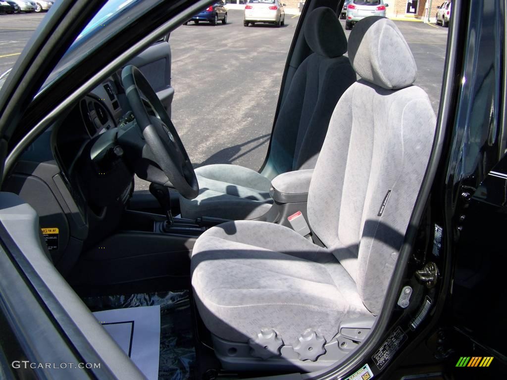 2006 Elantra GLS Sedan - Ebony Black / Gray photo #6