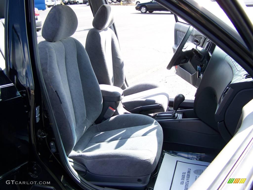 2006 Elantra GLS Sedan - Ebony Black / Gray photo #9