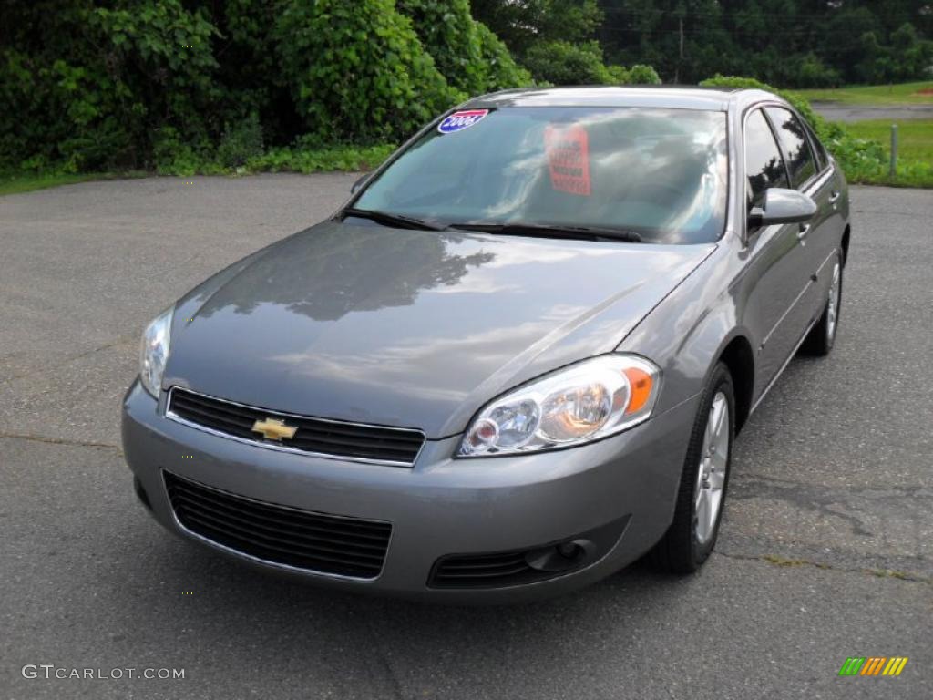 2006 Impala LT - Dark Silver Metallic / Gray photo #6