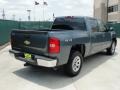 2008 Blue Granite Metallic Chevrolet Silverado 1500 LS Crew Cab 4x4  photo #3