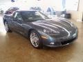 2010 Cyber Gray Metallic Chevrolet Corvette Coupe  photo #3