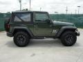 2008 Jeep Green Metallic Jeep Wrangler X 4x4  photo #2