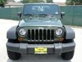 2008 Jeep Green Metallic Jeep Wrangler X 4x4  photo #8