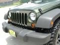 2008 Jeep Green Metallic Jeep Wrangler X 4x4  photo #11