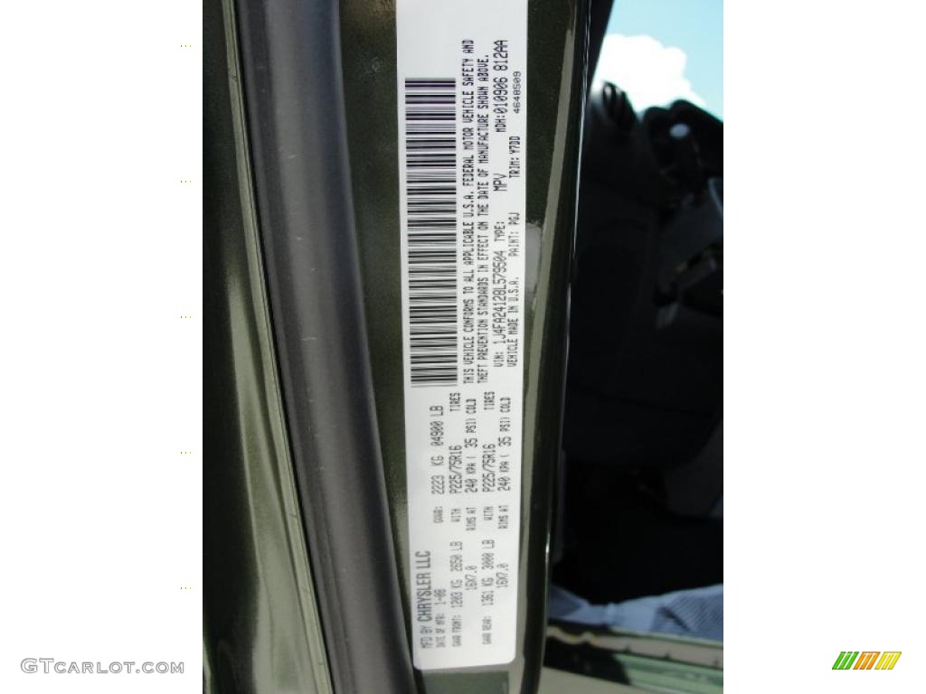 2008 Wrangler X 4x4 - Jeep Green Metallic / Dark Slate Gray/Medium Slate Gray photo #38