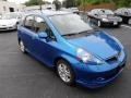 2008 Vivid Blue Pearl Honda Fit Sport  photo #6